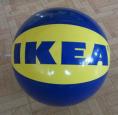 Custom printed beachball