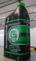 Custom advertising inflatable oil bottle